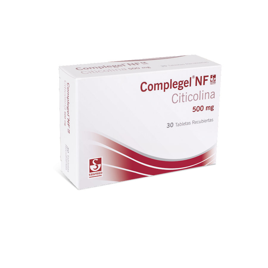 COMPLEGEL NF 500MG CAJA X 30 TABLETAS SIEGFRIED CITICOLINA