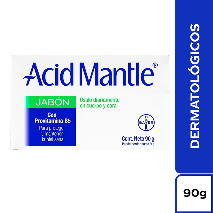 ACID-MANTLE Jabón Barra x90g. BAY Provitamina B5