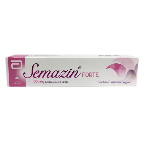 Semazin Forte 500mg caja x 1 ovulo Sertaconazol Nitrato
