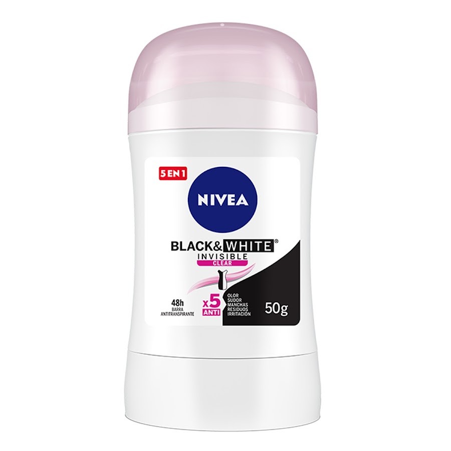 DESODORANTE NIVEA INVISIBLE BLACK & WHITE 48H X50