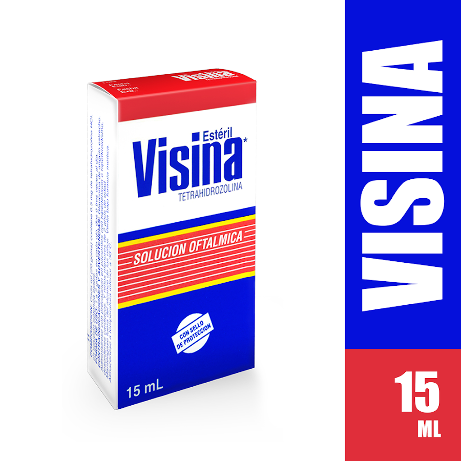 VISINE Solución Oftálmica Frasco x15Ml. johnson & johnson Tetrahidrozolina HCI
