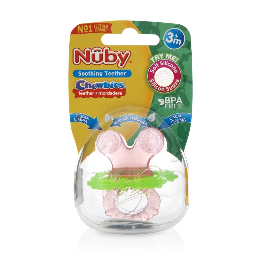 Llamadientes Nuby Chewbies Suave x 1und