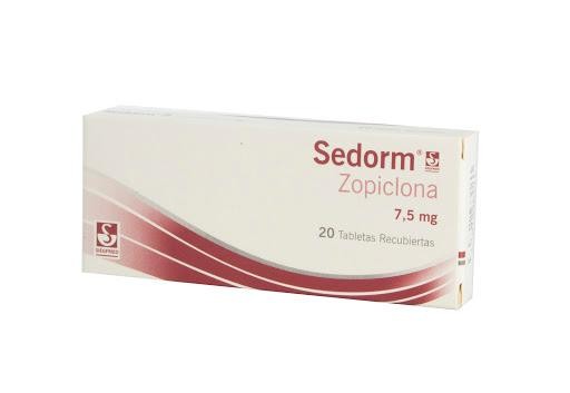 Sedorm 7.5Mg Tabletas Caja x20Tab. Siegfried Zopiclona