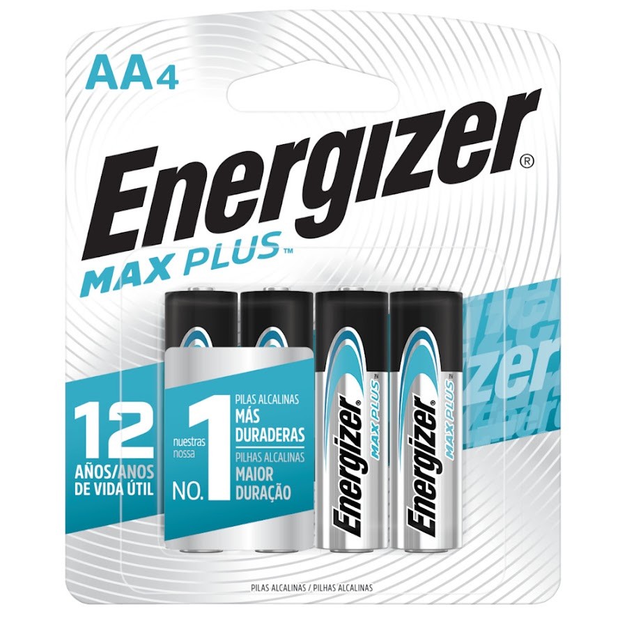 Pila Energizer Max Plus AA-4 Caja x 4Und