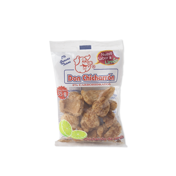 Chicharrones Don Chicharrón Sabor Limón Paquete x 35 Gramos