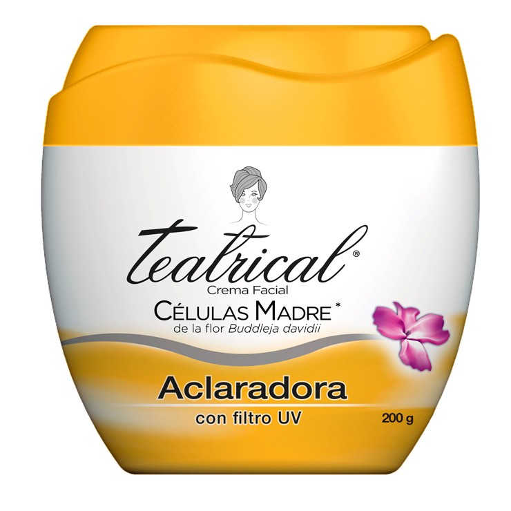 Crema Facial Teatrical Aclaradora 1und x 200g