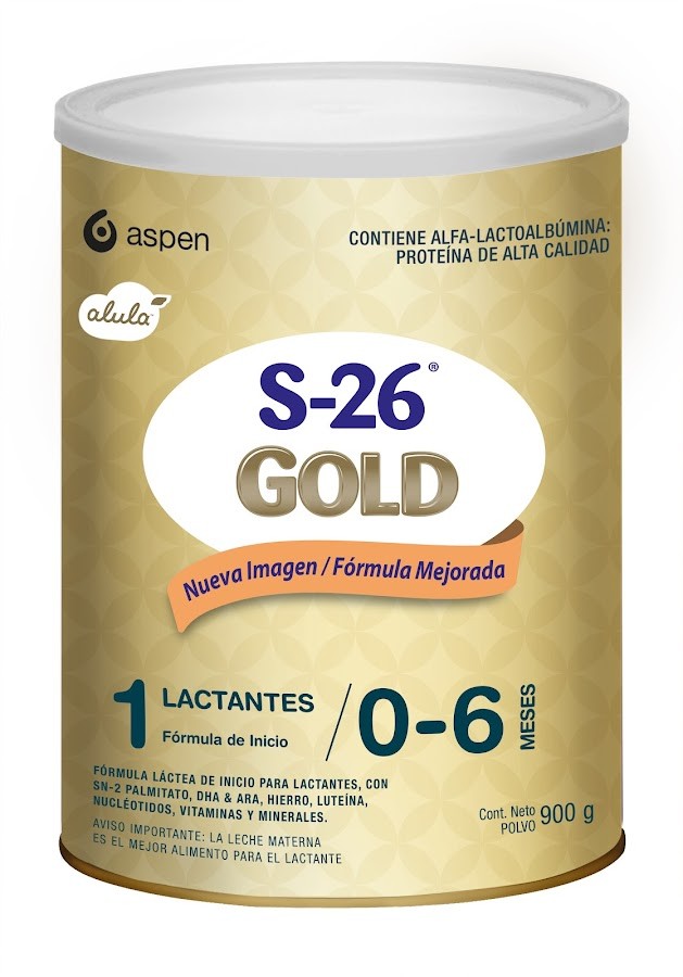 Formula Infantil S-26 ALULA Gold 1 0-6 Meses X900G.