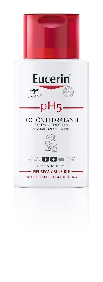 Locion Eucerin pH5 Piel Seca y Sensible x 100Ml