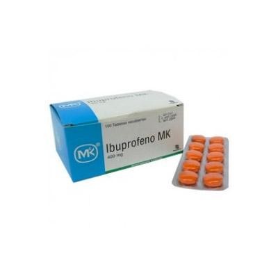 Fracción Ibuprofeno Mk 400Mg Tableta Blíster X10Tab.