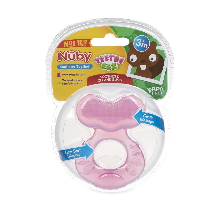 Llamadientes Nuby Etapa 1 Forma de Pez X1Und