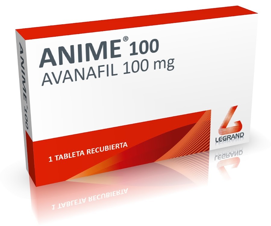 ANIME 100MG X 1 TABLETA REC AVANAFIL LEGRAND