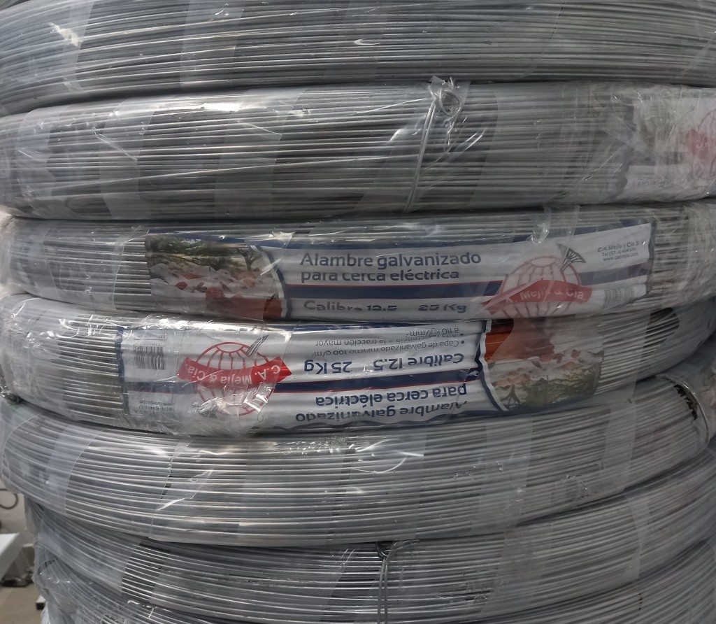 Alambre de Acero Galvanizado – 12.5