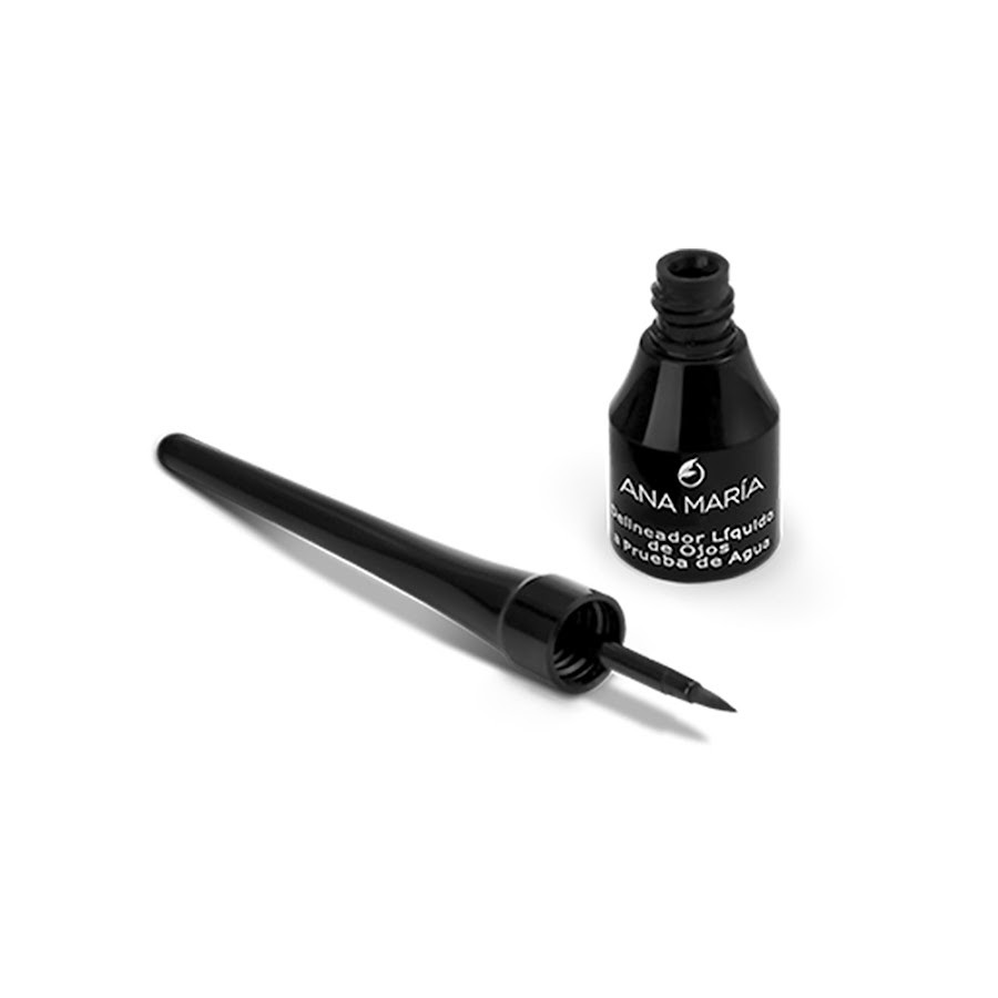 Delineador Liquido De Ojos Ana María Plumon Negro x 1und