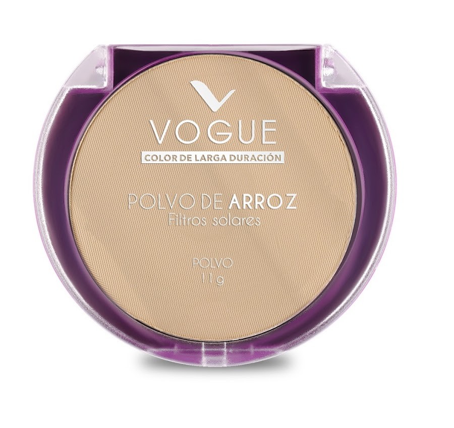 Polvo VOGUE Arroz con Filtros Solares Vainilla x11gr