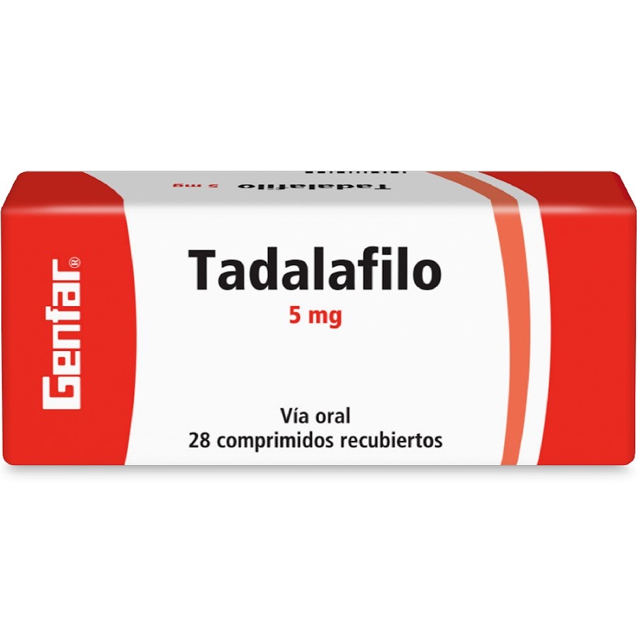 TADALAFILO GENFAR 5MG COMPRIMIDOS CAJA X 28 COMPRIMIDOS