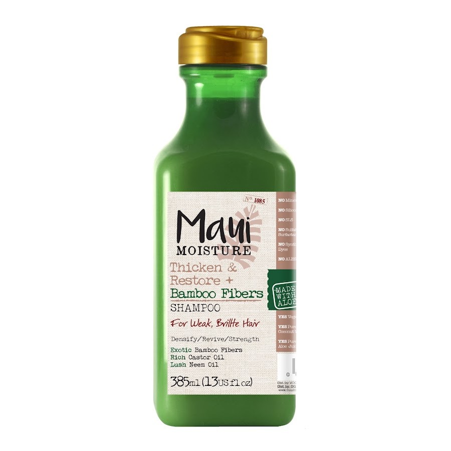 SHAMPOO MAUI FIBRA DE BAMBOO 385ML VERDE