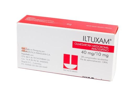 ILTUXAM 40/10MG COM.CAJA X28COM. TEC OLMESARTÁN AMLODIPINO