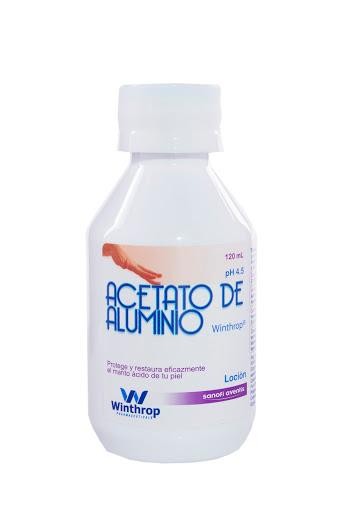 Acetato De Aluminio P.H 4.5 Genfar Loción Frasco X120Ml.