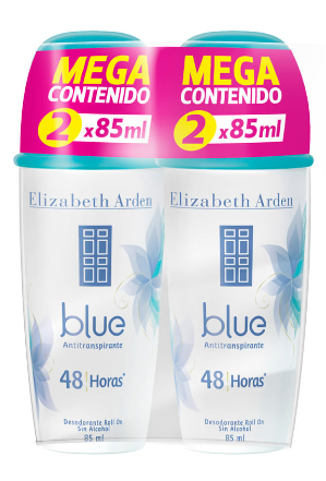 Oferta Desodorante Elizabeth Arden Blue Precio Especial x85ml x2 und
