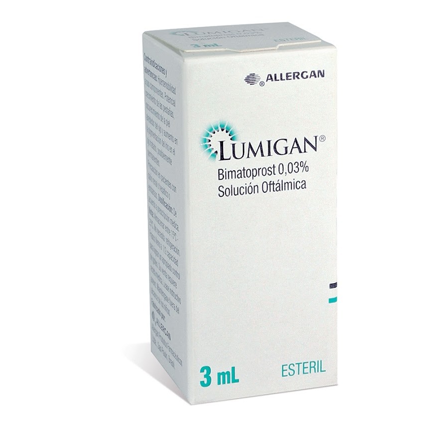 Lumigan 0.03% Solución Oftálmica Frasco x3Ml. Allergan Bimatoprost