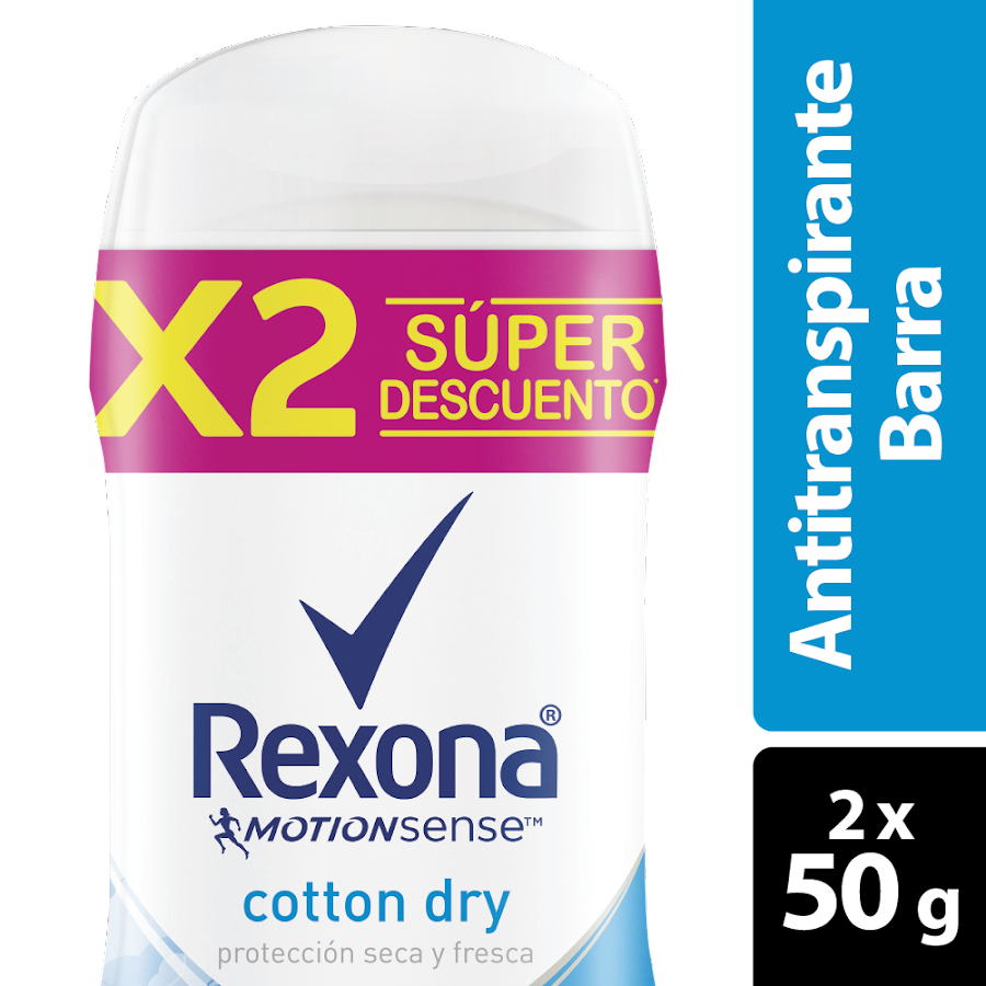 Oferta Desodorante REXONA Women Larga Duración Cotton Precio Esp.x2Und