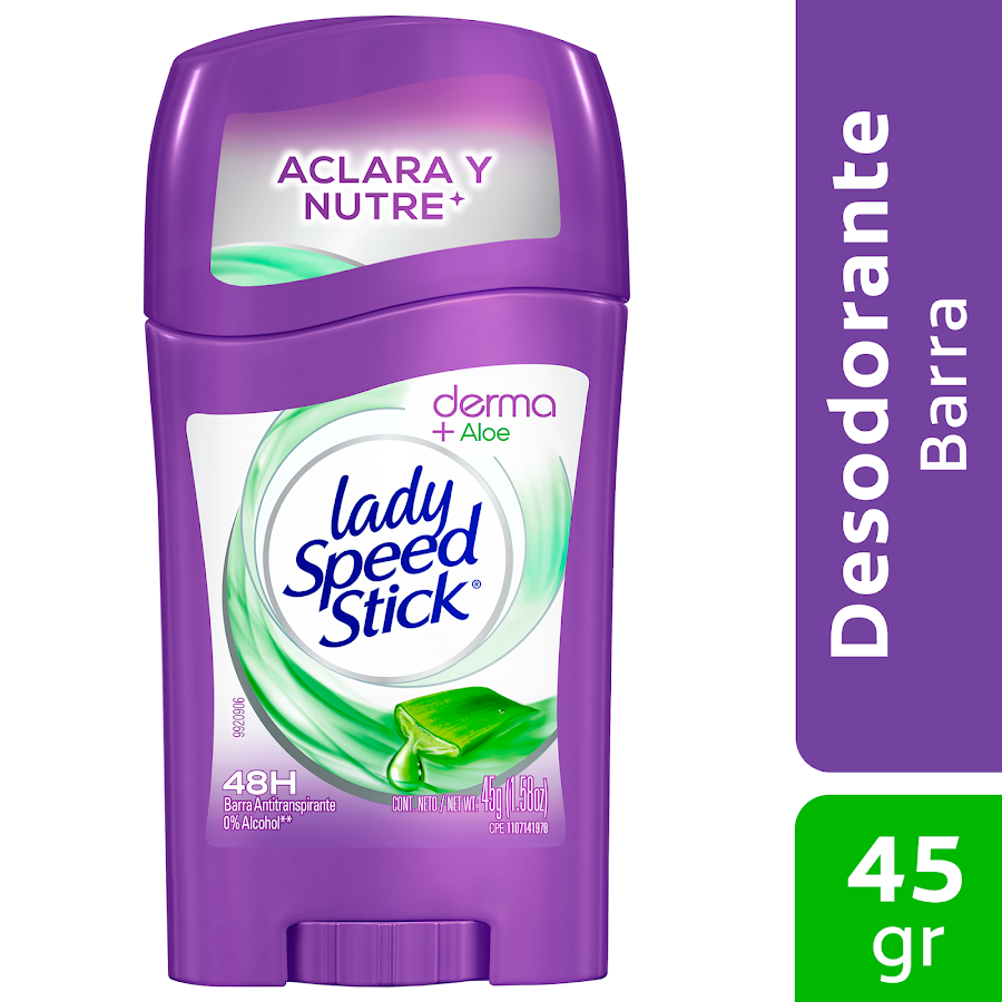 Desodorante LADY SPEED STICK Aloe Defense Baby Powder 48H x45g