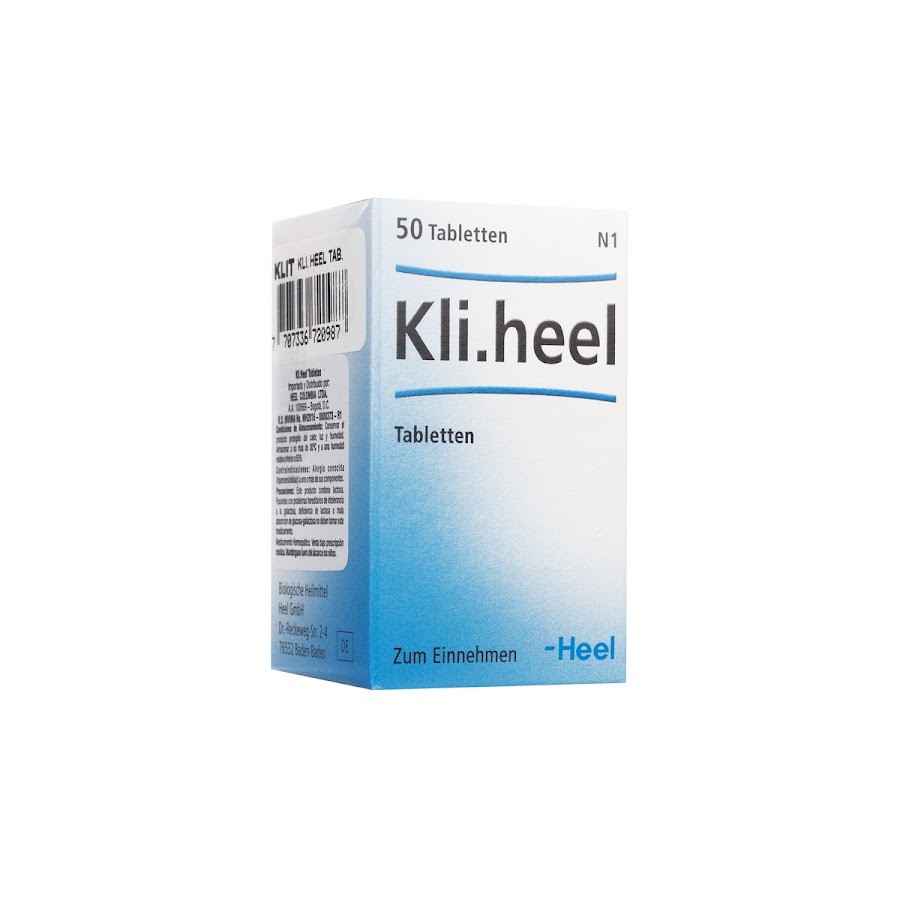 Kli.heel Tabletas Caja x50Tab. Heel Sepiasulfur-Ignatia