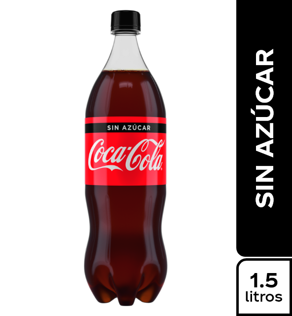 Gaseosa COCA-COLA Zero Sin Calorias x1.5Lt