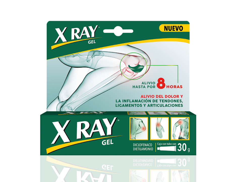 X RAY GEL1% TUBO X30G. GENOMMA DICLOFENACO SODICO