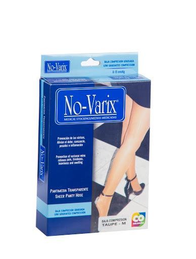 Medias No Varix Pantimedia Baja Compresión Taupe M X1Und.