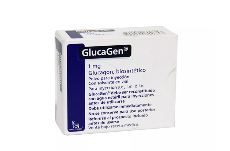 GLUCAGEN INYECTABLE 1MG CAJA X 1 VIAL GLUCAGON NOVONORDISK