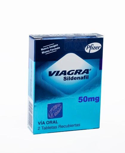 VIAGRA 50mg Tabletas Caja x2Tab. PFIZER Sildenafil