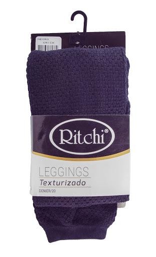 Leggins Ritchi Diseño T. Único Negro X1Und.