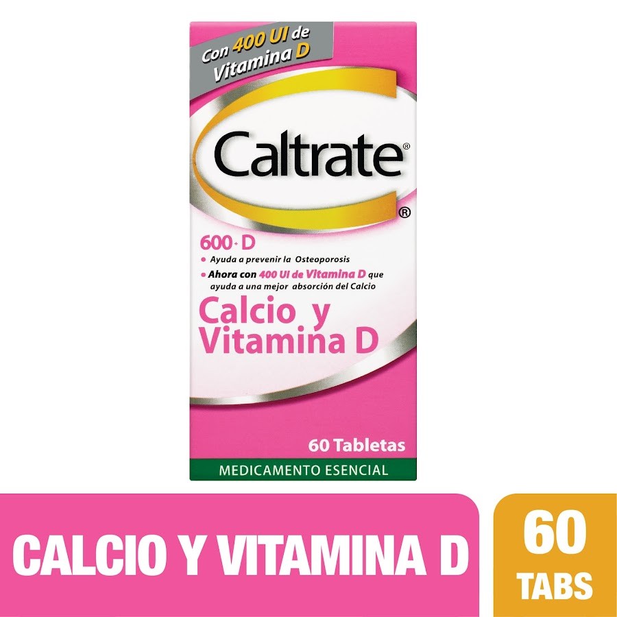 CALTRATE 600 D 400 UI FRASCO X60TAB PFIZER CALCIO VITAMINA D