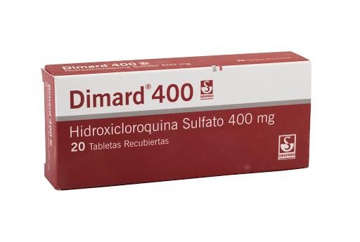 Dimard 400Mg Tableta Caja x20Tab. Siegfried Hidroxicloroquina Sulfato