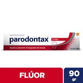 Parodontax Flúor ayuda a  prevenir el sangrado de encías,90Gr