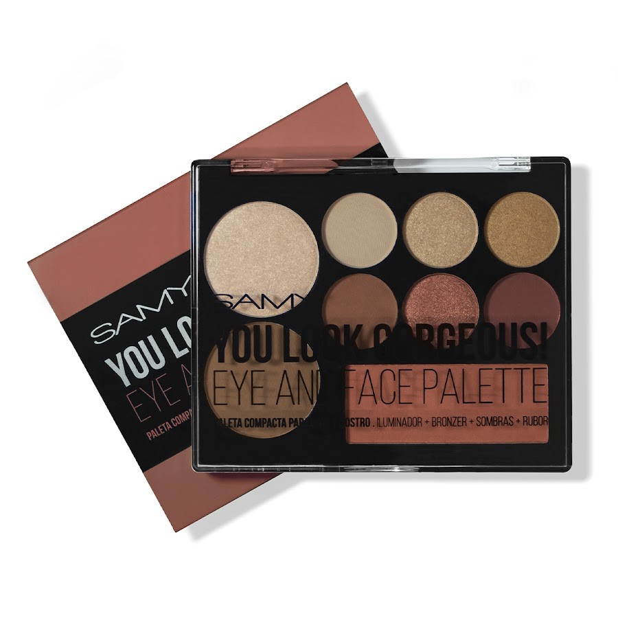 Paleta Compacta Samy Ojos y Rostro #1 Indian Fest x1und