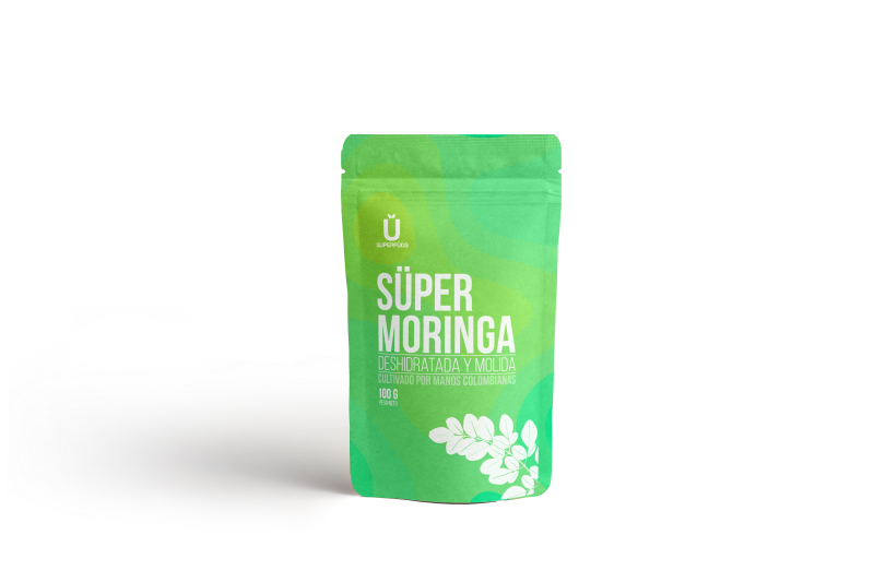 HARINA SUPERFUDS MORINGA DESHIDRATADA Y MOLIDA X100G.
