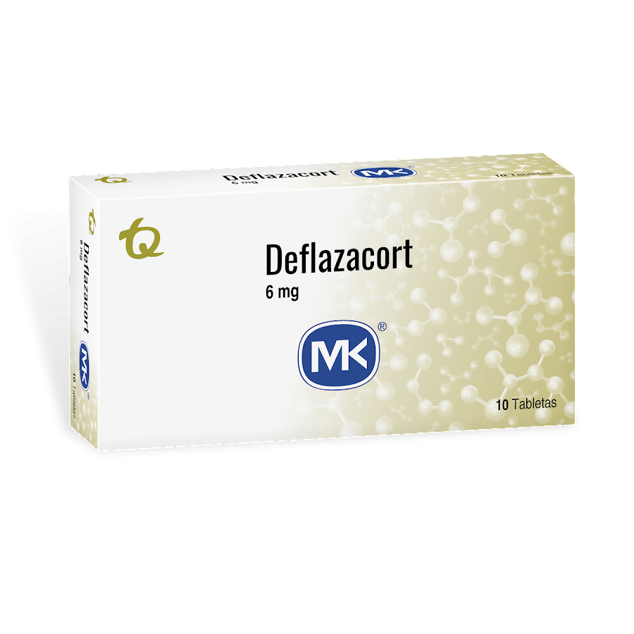 Deflazacort MK 6mg Comprimido Caja x10Com.