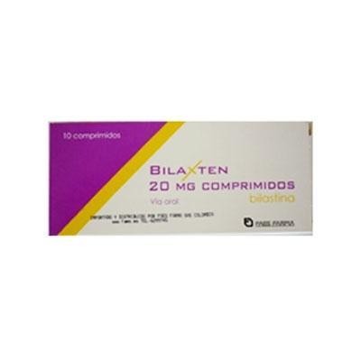 Bilaxten 20mg Comprimidos Caja x10Com. FAES FARMA Bilastina