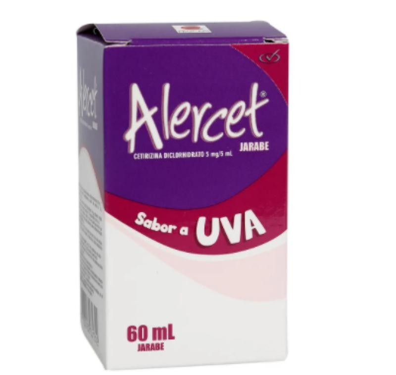 Alercet Jarabe Frasco x60Ml. Procaps Cetirizina