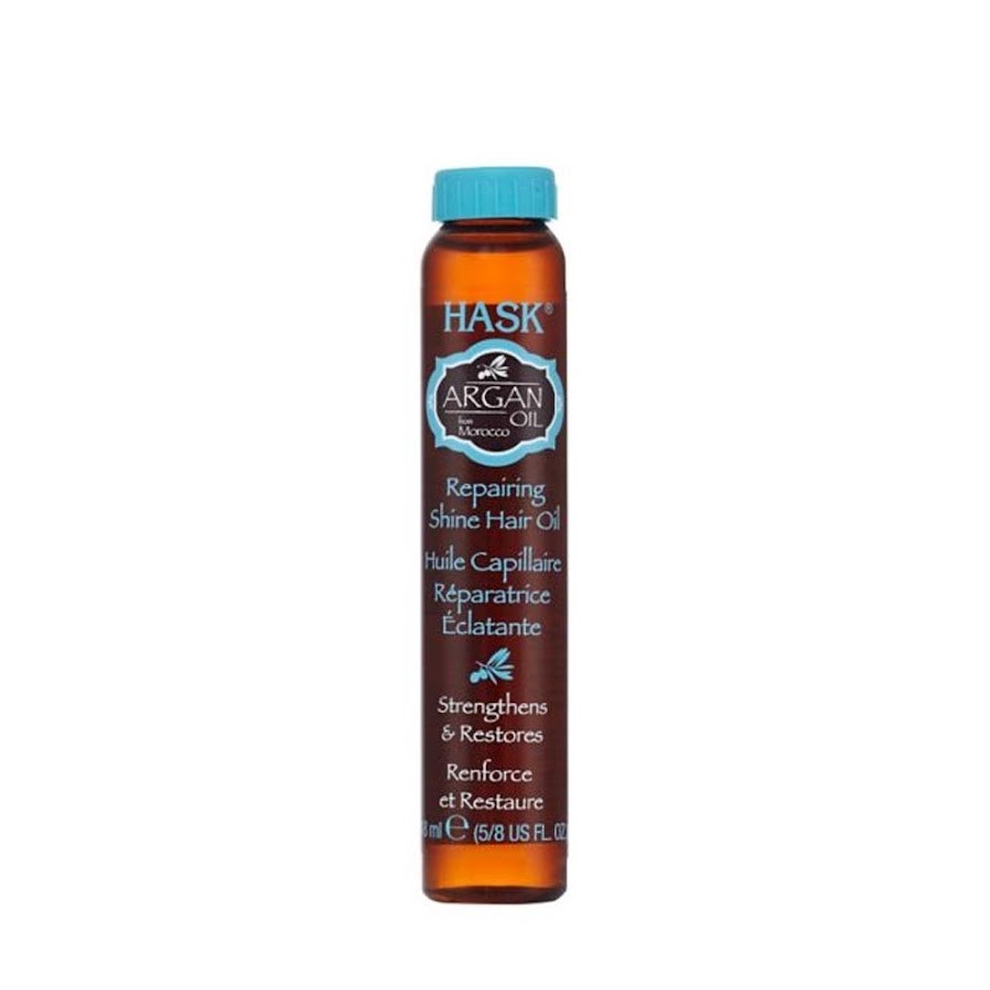 Aceite De Argan Hask Reparador de Cabello x18ml