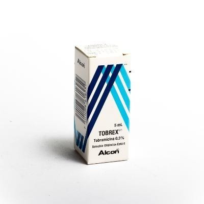 Tobrex 0.3% Solución Oftálmica Frasco X5Ml. Novartis Tobramicina