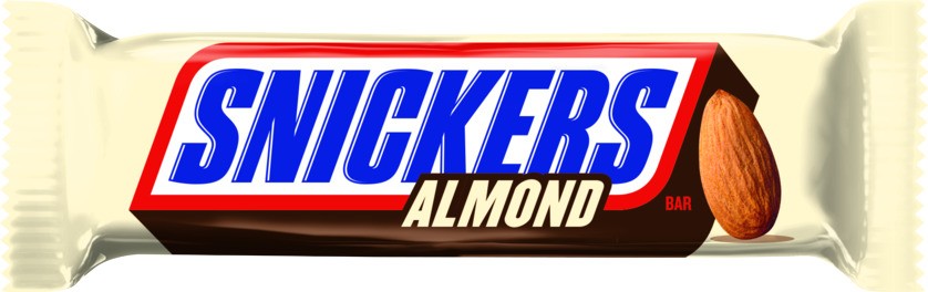 CHOCOLATINA SNICKERS ALMOND X52.7G. X1UND