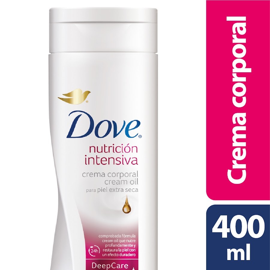 Crema DOVE Corporal Nutrición Intensiva Deep Care Complex Seca x400Ml