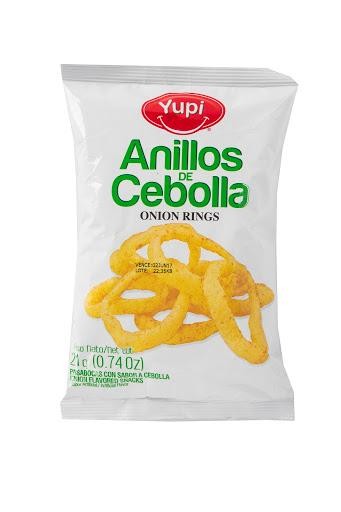 Pasabocas Yupi Anillos De Cebolla X21G.