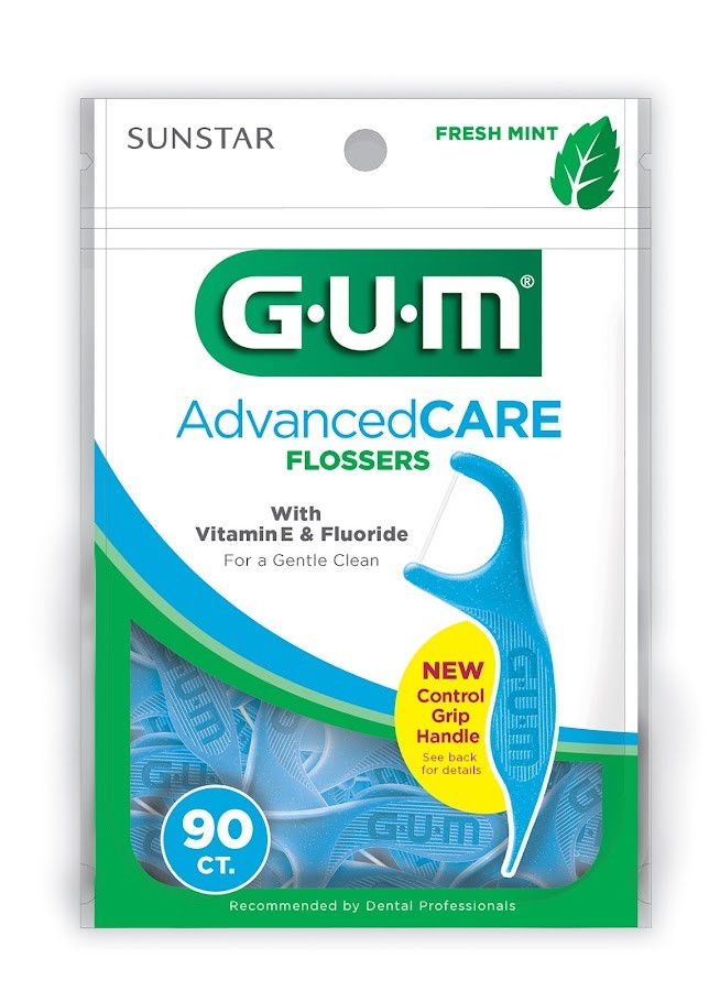 Hilo Dental  Gum Sunstar Flossers Multiple Accion X 90Und