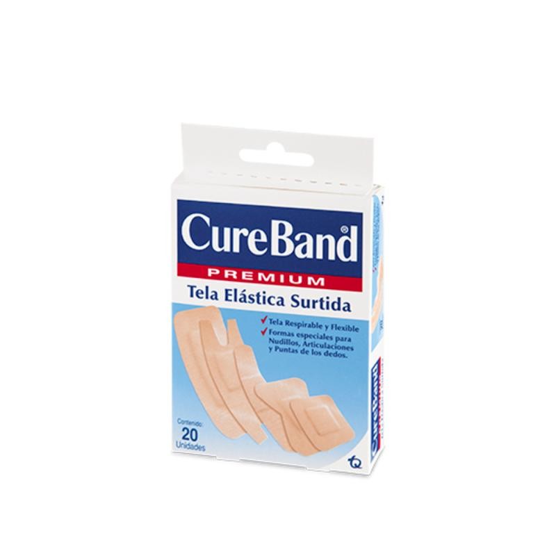 Tela Elástica CURE BAND Premium Surtida x20Und