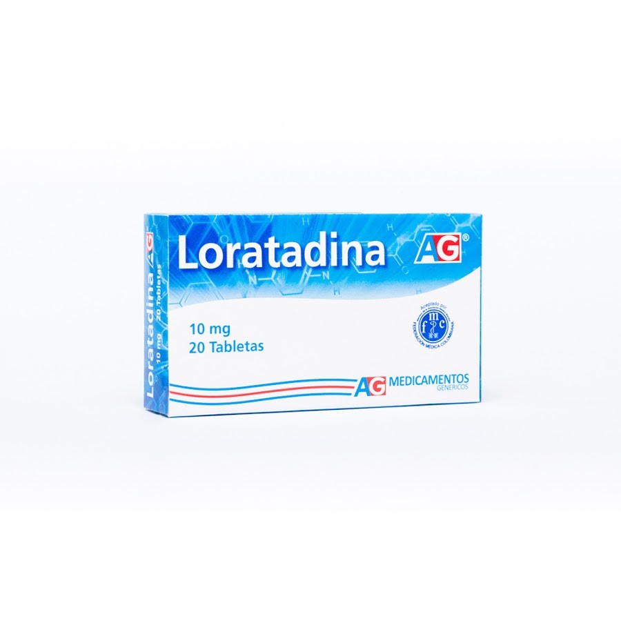 Loratadina 10Mg AG Caja x 20Tab