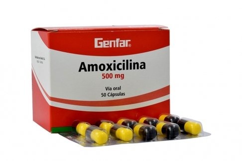 Amoxicilina 500mg Genfar Blister x 10Cap